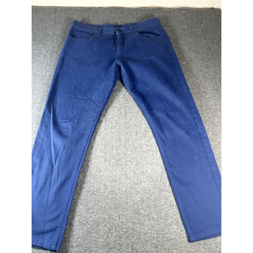 Canali Slim Fit Pants Mens 50 34.   US 33x28. Black Edition Made in Italy